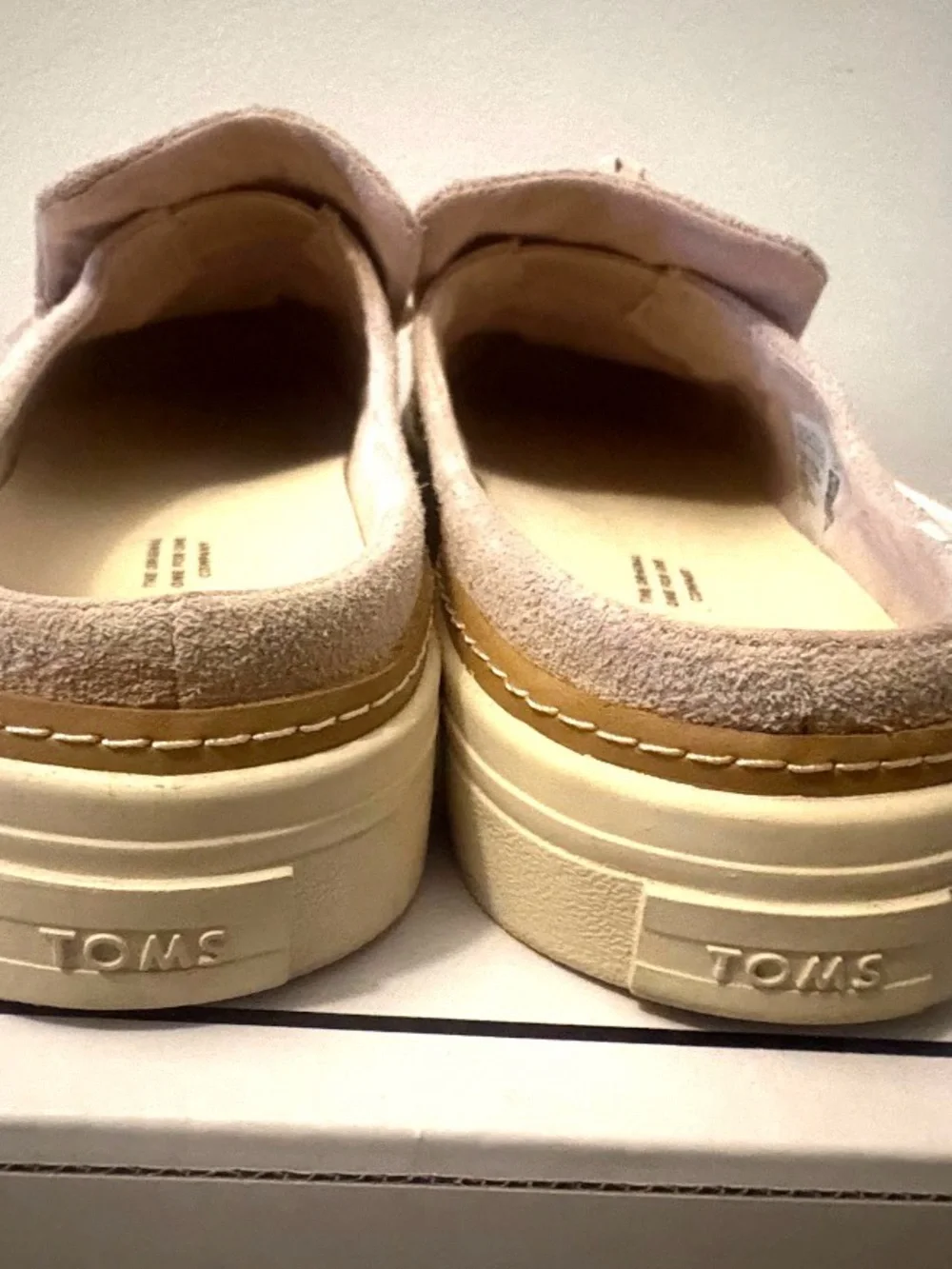 Toms Blush Suede Tassel Slip-On Loafers